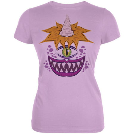 Halloween Flying Purple People Eater Lilac Juniors Soft T-Shirt