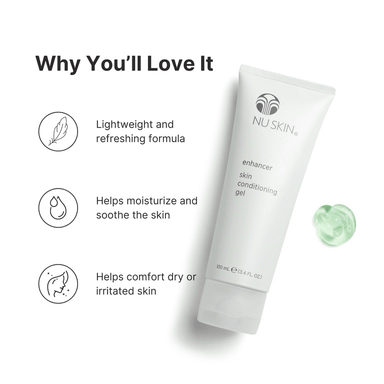 Nu Skin Enhancer Skin Conditioning Gel, Lightweight Hydrator