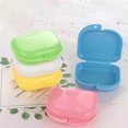 thumbnail image 3 of Fake Tooth Cleaning Case Leakproof Household Case Leakproof Small Container Dustproof Mouthguard Retainer Organizer Orthodontic Supplies Type1, 3 of 7