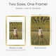 thumbnail image 3 of Marco de fotos Homeforia Gold Metal 8 x 12 con vidrio templado mate de 6 x 8, 3 of 9