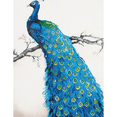 thumbnail image 5 of DIAMOND DOTZ® Blue Peacock Diamond Painting Kit, 5 of 6
