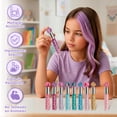 thumbnail image 4 of MAKEUPERIA Set de Brillo Labial para Niñas Las Guerreras Kpop, 10 Brillos Glitter Coleccionables con Sabor Uva, Cereza y Bubblegum, Fórmula Vegetal, No Tóxico, Libres de Parabenos, 4 of 9