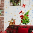 thumbnail image 5 of Christmas Snowflake Window Clings Stickers for Glass, Xmas Decals Decorations Holiday Snowflake Santa Claus Reindeer Decals for Party, 5 of 5
