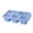 Blue, variant on Snackle Box Container with Lids,Dishwasher Safe Divided Snack Serving Tray Platter Box,Portable No-Scatter Snack Container,a Practical Food Storage Container for Adults Kids and Parties