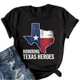thumbnail image 2 of 250 Anniversary Usa Shirt Women Casual Fashion T Shirt Soft Everyday Basic Tee Comfortable Breathable Ladies Top For Versatile Wear, 2 of 3