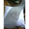 thumbnail image 2 of Diamond Mesh Wrap 4.75 inch (6.5ft roll) Simulated Rhinestones, 2 of 4