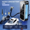 thumbnail image 4 of Compresor de aire portátil para inflar neumáticos KZKB, 6000 mAh, LED, 4 of 7