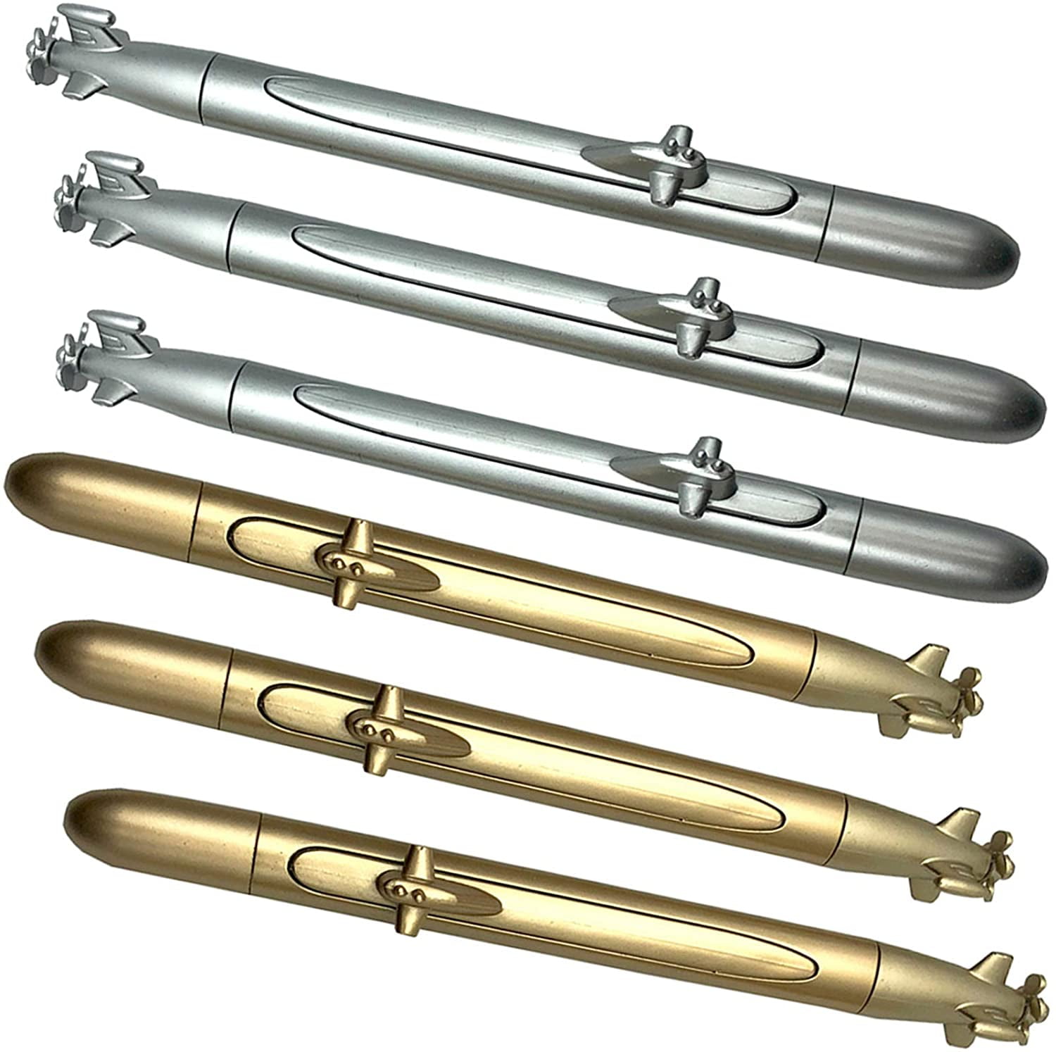 Maydahui 20PCS Submarine Ballpoint Pen Novelty Spacecraft Model Pens