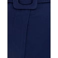 thumbnail image 5 of Cotton High-Waist Shorts with Pocket and Belt Detail, 5 of 6