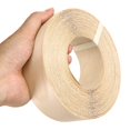 thumbnail image 2 of ¿Skelang 2''? Rollo de bandas de borde de abedul de 50' Cinta de borde de madera Bandas de chapa termoadhesivas con pegamento termofusible Bandas de borde prepegado para cubrir el borde de la mesa Pue, 2 of 5
