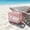 Pink, variant on AUNVITO Travel Makeup Bag Large Capacity Women Portable Cosmetic Storage Pouch Handheld Bag for Outdoor Travel Vacation and Daily Use
