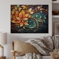thumbnail image 2 of Designart "Mystic Rangoli Colorful Indian Artistry I" Indian Art Print on Natural Pine Wood, 2 of 5