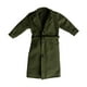 thumbnail image 1 of 1/12 Figura masculina La gabardina larga gabardina en miniatura de cosplay de cosplay de la altura de la altura del abrigo Verde, 1 of 8