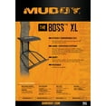 Muddy Boss Xl Hangon Treestand with FlexTek Flip up Seat