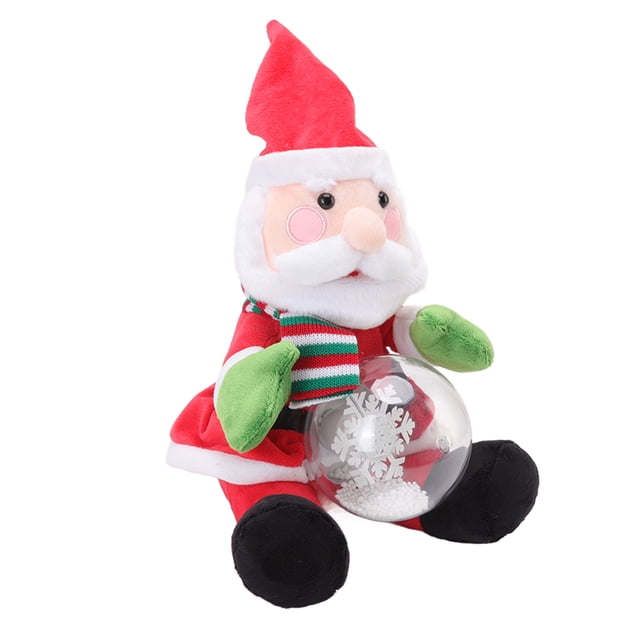 Juguetes De Navidad De 3 Canciones, Juguetes De Peluche EléCtricos Jugables, Bombillas De Navidad Que Brillan Intensamente, Juguetes Voladores De Copos De Nieve, Regalos Para
