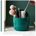 thumbnail image 5 of OUNONA Bin Small Dinosaur Trash Can Sturdy Trash Can Office Child 20X16X16CM Dark Green, 5 of 8