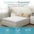 thumbnail image 6 of 6'' Full Size Memory Foam Mattress with Cover Breathable Bed Mattress in a Box, CertiPUR-US, Made in USA, 6 of 8