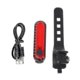 thumbnail image 3 of Luz trasera de bicicleta LED recargable por USB de 2 piezas QUANZHOUTIANDI luz roja, 3 of 5