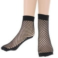 thumbnail image 2 of Moda Mujer Mallas Tobillo Calcetines Altos Malla Encaje Tobillera Red De Pescado Calcetines Cortos Soledad Calcetines Fishnet, 2 of 10