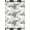 Gray, Pattern 1, variant on ODIKA 4'x6' Black White Gray Monochrome Geometric Washable Area Rug Modern Abstract Diagonal Lines Dots Blocks Stain Resistant, Low Pile, Easy Care for Dorm Room, Small Living