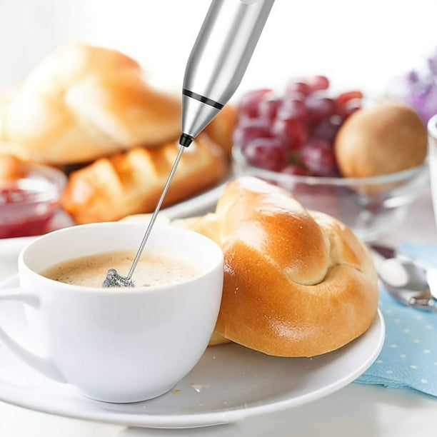 Rechargeable Electric Egg Beater and Milk Frother 3 Speed Adjustable Household Hand Mixer for Perfectly Whipped Drinks