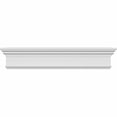 thumbnail image 2 of Ekena Millwork CRH07X37 37-Inch Bottom Width x 40 1/2-Inch Top Width x 7 1/4-Inch H x 1-Inch P Crosshead with Trim, 2 of 4