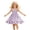 Purple, variant on SONXAHE Toddler Girls' Dress Sleeveless Floral Print Smocked A Line Dresses Fashion Birthday Party Dress Purple