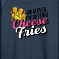 thumbnail image 3 of Mean Girls - Cheese Fries Lightweight French Terry Wide Neck Long Sleeve Graphic Shirt, 3 of 5