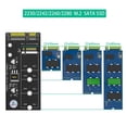 thumbnail image 3 of Adaptador M.2 NGFF SSD A 2,5 Pulgadas, Instalación Fácil Y Compacta Profesional M.2 NGFF A Tarjeta Adaptadora 6Gbps Para Computadora, 3 of 7