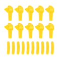 thumbnail image 1 of Tire Demount Head, Tire Machine Tyre Mount Protector,20PCS Plastic Tyre Changer Protector Tyre Mount Demount Head Duck Insert Rim Protector for Car Tire Changer Protector Tire Repair Tools, 1 of 4