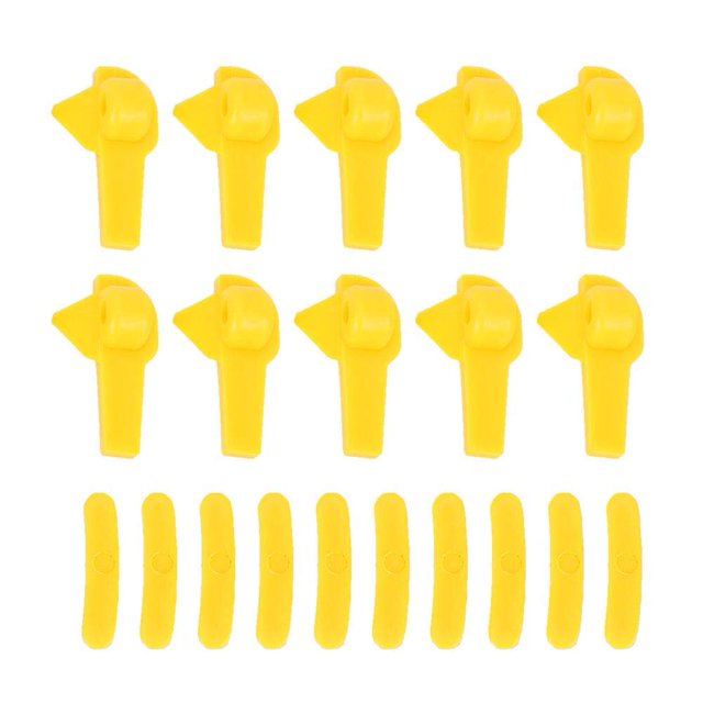 Tire Demount Head, Tire Machine Tyre Mount Protector,20PCS Plastic Tyre Changer Protector Tyre Mount Demount Head Duck Insert Rim Protector for Car Tire Changer Protector Tire Repair Tools