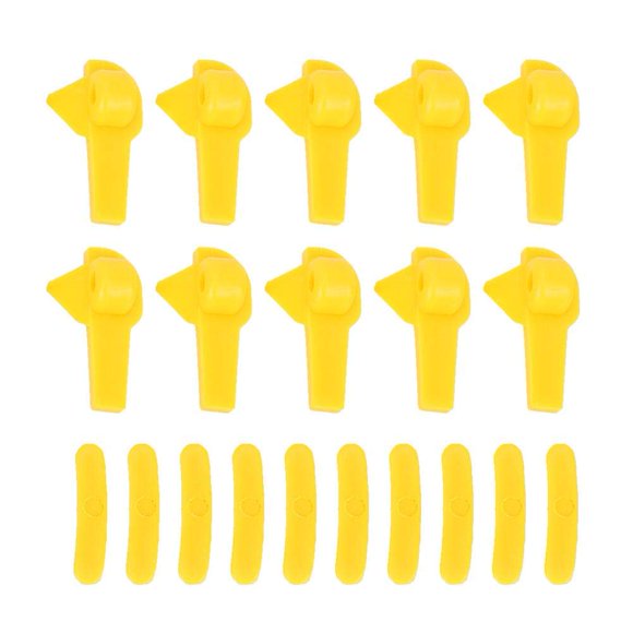 Tire Demount Head, Tire Machine Tyre Mount Protector,20PCS Plastic Tyre Changer Protector Tyre Mount Demount Head Duck Insert Rim Protector for Car Tire Changer Protector Tire Repair Tools