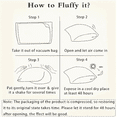 thumbnail image 3 of Cooling Breathable Tofu Pillows, 3 of 7
