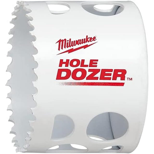 Sierra perforadora Milwaukee Hole Dozer bimetálica de 6,35 cm