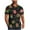 Black, variant on Christmas Hawaiian Shirt for Men Short Sleeve Button Down Santa Vacation Dress Shirts Vintage Hippie Holiday Tops