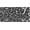 Black White Geometry, variant on Front License Plate for Car Or Truck Black White Geometry Decorative License Plate Cover Holder for Women Men Aluminum Accessory Vanity Tags Plates for Door Bar Cafe Auto Decor 6 * 12 in
