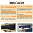 thumbnail image 2 of 12 Pieces Replacement Split Air Filter Compatible with Mitsubishi Electric MAC-2300FT-E MAC-3000FT-E Air Conditioners, 2 of 5