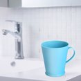thumbnail image 5 of Dinheiro Vaso de baño con asa, vasos de plástico para cepillos de dientes para parejas, 5 of 5