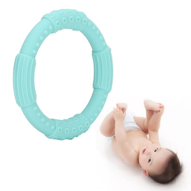 Gomas sensoriales mordedor de silicona para bebe mordedor para bebe juguete para masticar funcionalidad versatil Bodega Aurrera en linea
