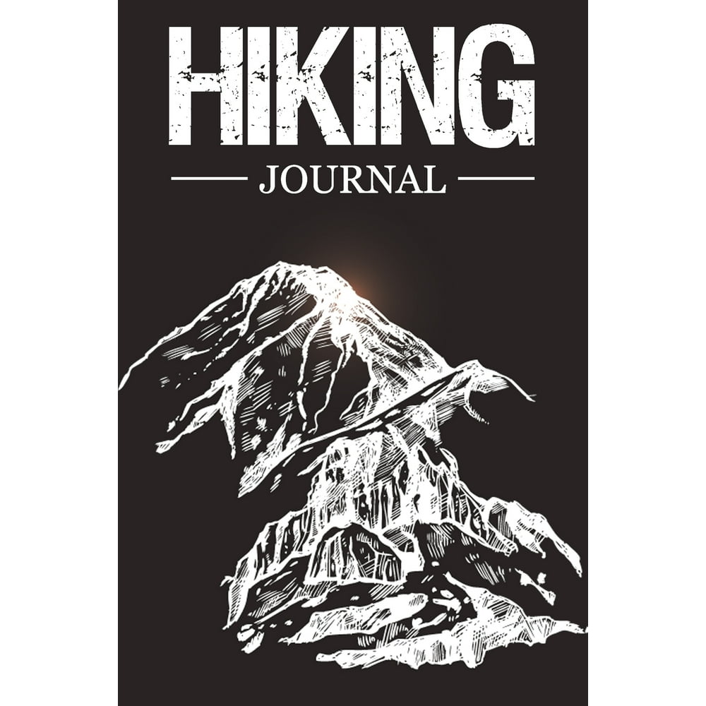 Hiking Journal Drawing Hiking Journal With Prompts To Write In, Trail