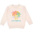 thumbnail image 2 of Inktastic San Diego California Beach Vacation Toddler Sweatshirt, 2 of 4