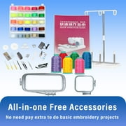WONYO ES5 Embroidery Machine 4x9.25 Area, 7 Touch Screen with kit