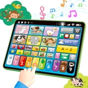 Learning Toy Tablet with Music & Sound,Gifts for Boy, Girl, Toddler