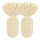 thumbnail image 1 of Almohadillas de talón 2 en 1, ligeras, suaves y antideslizantes, gruesas para el talón. Gotas de agua beige, 1 of 9