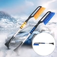thumbnail image 2 of Detachable Ice Scraper and Foam Grip,30" Extendable Snow Removal Broom for Car Auto SUV Truck Windshield Windows - Blue, 2 of 7
