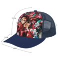 thumbnail image 2 of Demon Slayer Adult Baseball Cap Adjustable Sun Visor Hat Prints Trucker Hats Skull Cap Headwear for Men Women, 2 of 6