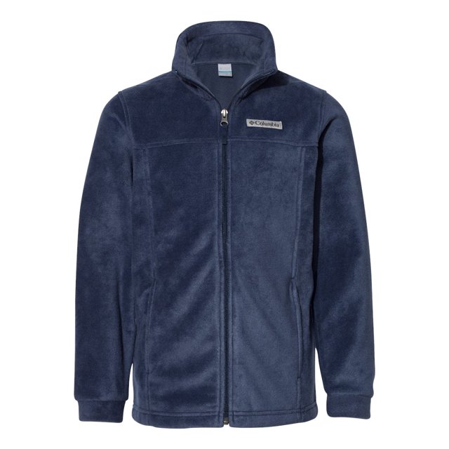 Youth Steens Mountain II Fleece Full-Zip Jacket, M, Collegiate Navy