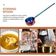thumbnail image 5 of Stainless Steel Soup Ladle with Long Handle for Home Use Multi Lightweight Portable Practical 12.5 inches, 5 of 8