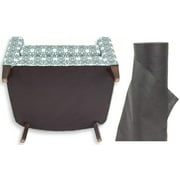FR Upholstery Cambric Dust Cover Fabric in Black (24 Inch x 3 Yards)