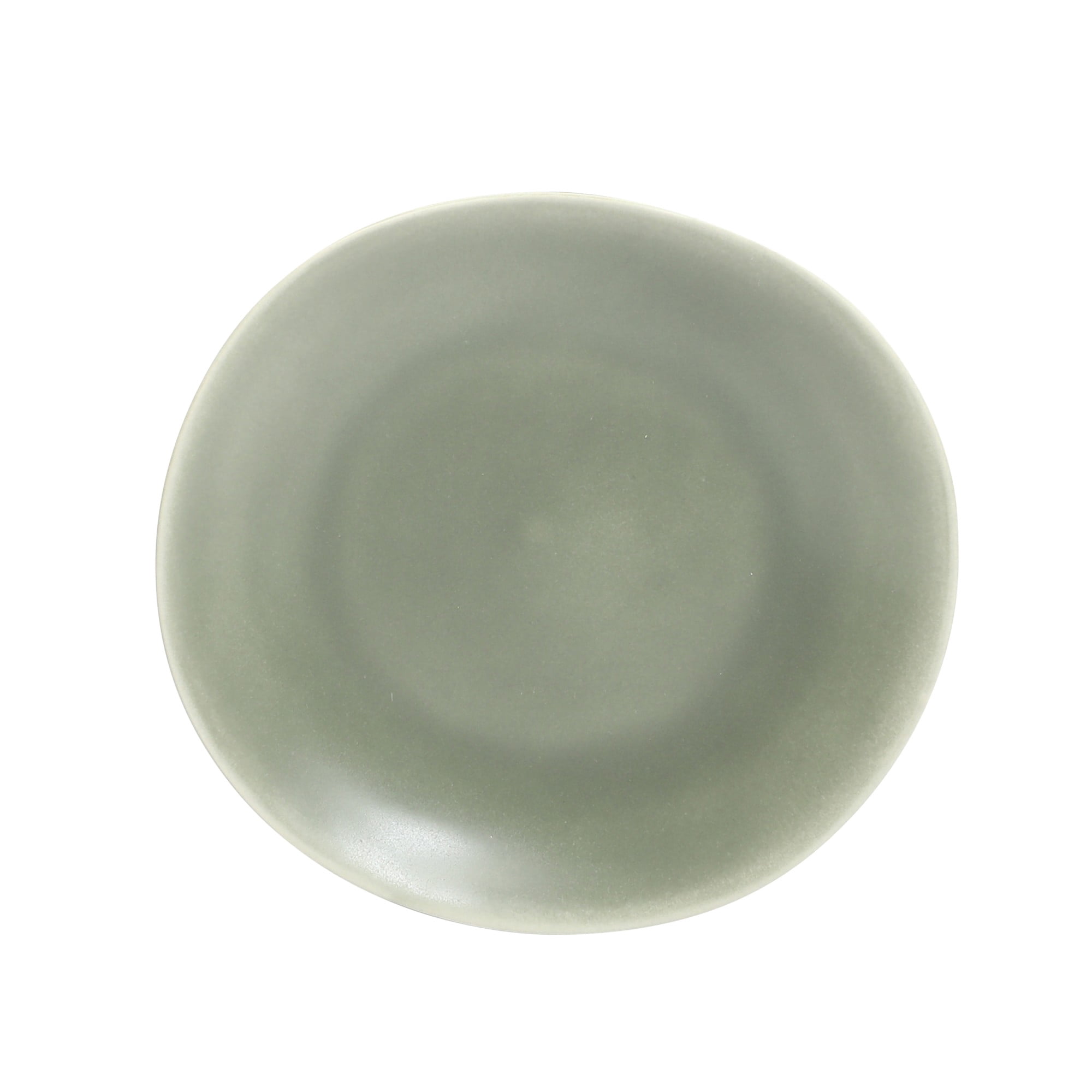 Gibson Elite Zion Mist 16 Piece Stoneware Reactive Glaze (Service for 4) Ceramic Plates and Bowls Modern Organic Dinnerware Set - Green